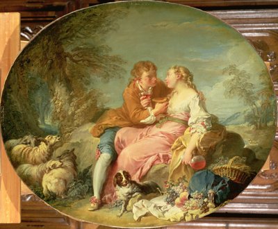 田园风光，1740年代 作者 François Boucher